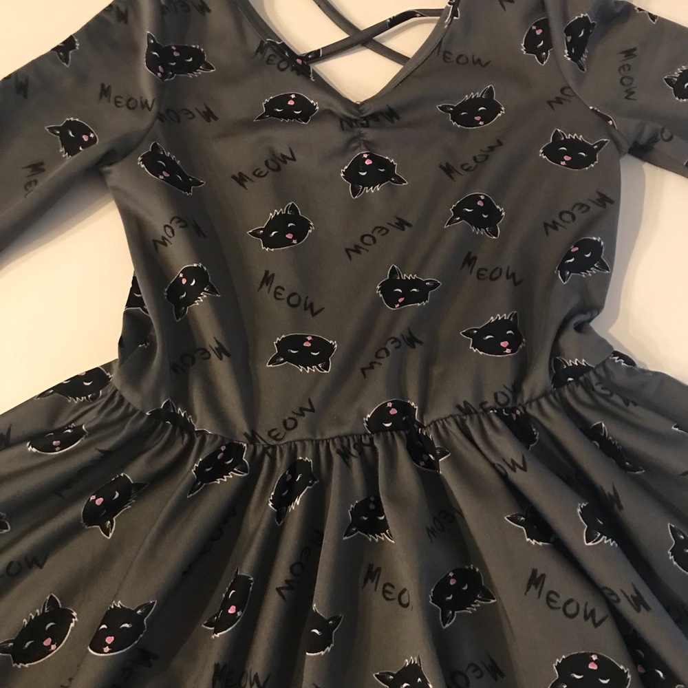 Girls Sot Dot Smile Dress